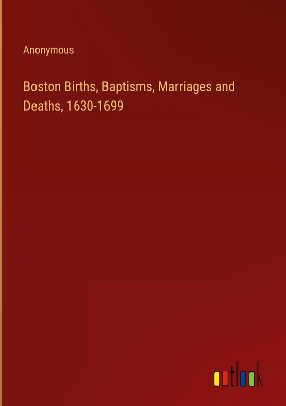 Boston Births, Baptisms, Marriages and Deaths, 1630-1699 - Image 1