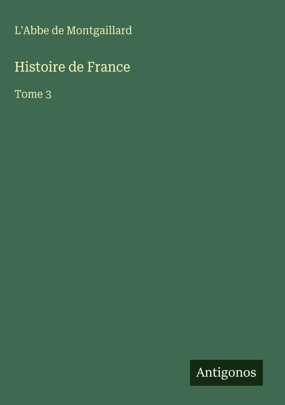 Histoire de France: Tome 3 - Image 1