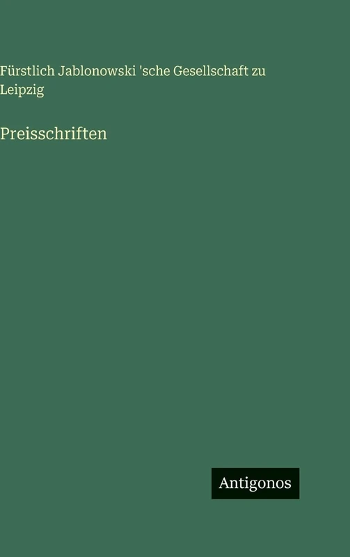Preisschriften