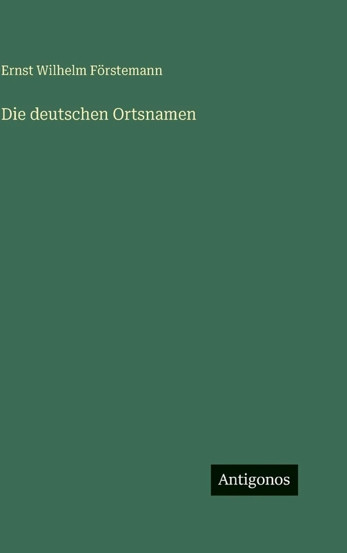 Die deutschen Ortsnamen