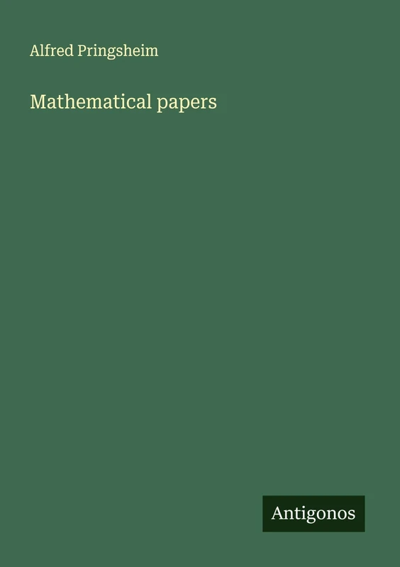 Mathematical papers - Image 1