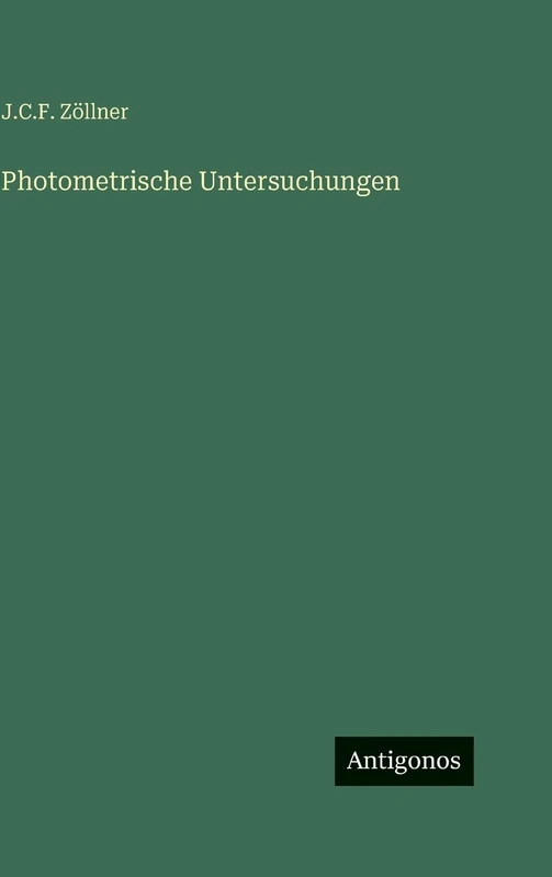 Photometrische Untersuchungen
