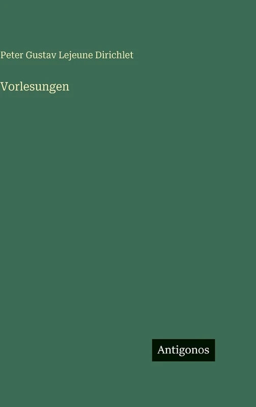 Vorlesungen - Image 1
