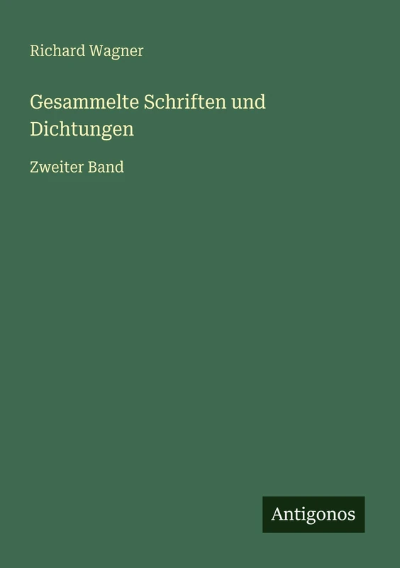 Gesammelte Schriften und Dichtungen: Zweiter Band - Image 1