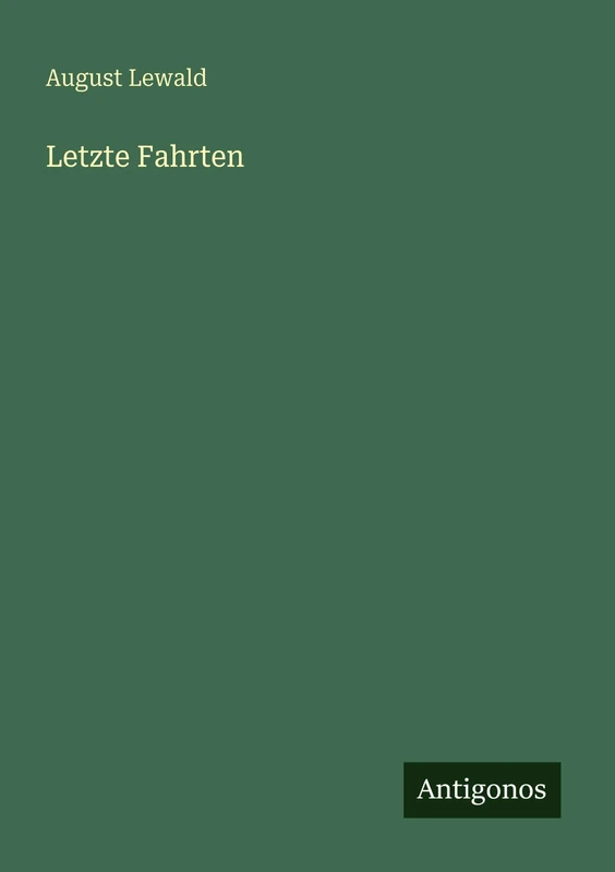 Letzte Fahrten