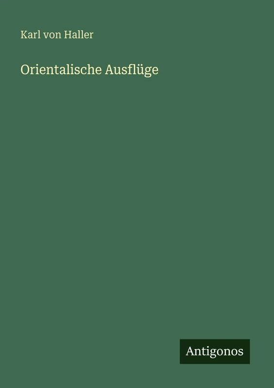 Orientalische Ausflüge