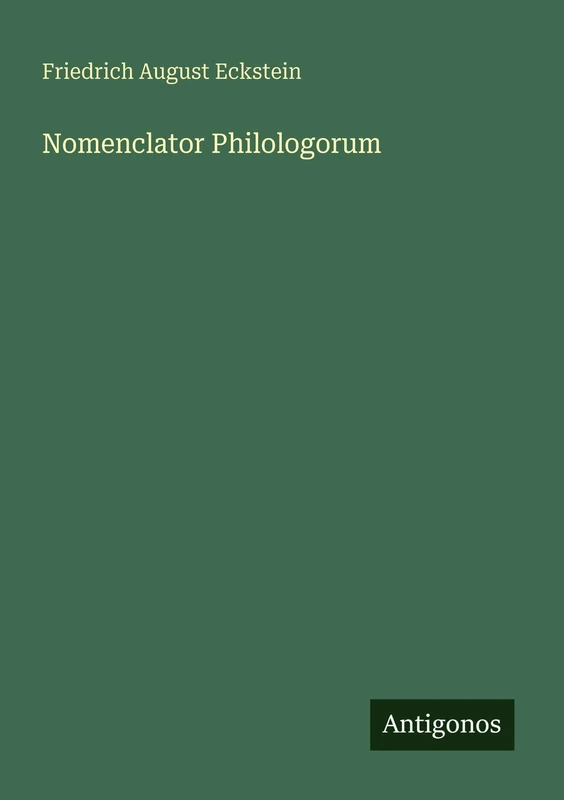 Nomenclator Philologorum - Image 1