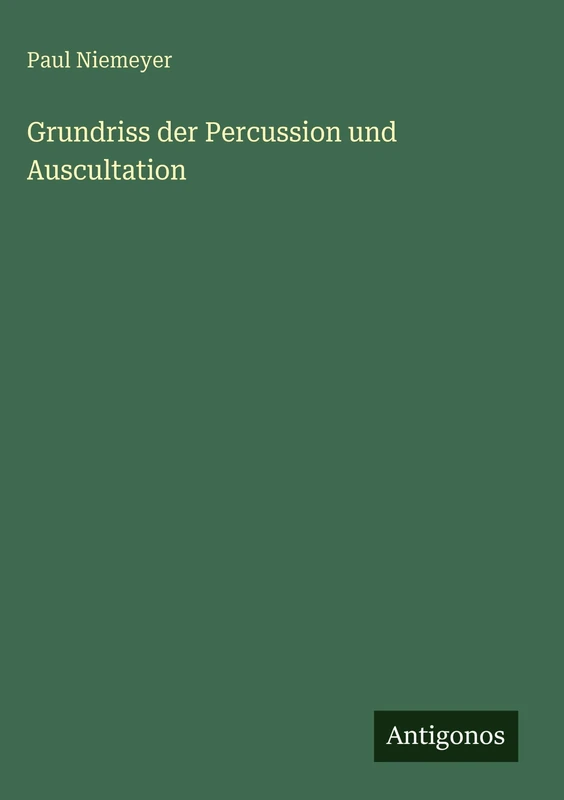 Grundriss der Percussion und Auscultation - Image 1