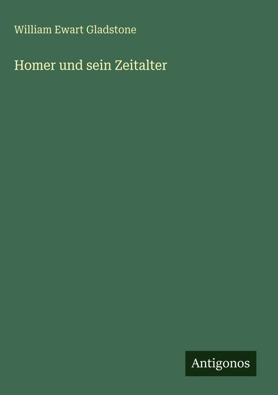 Homer und sein Zeitalter