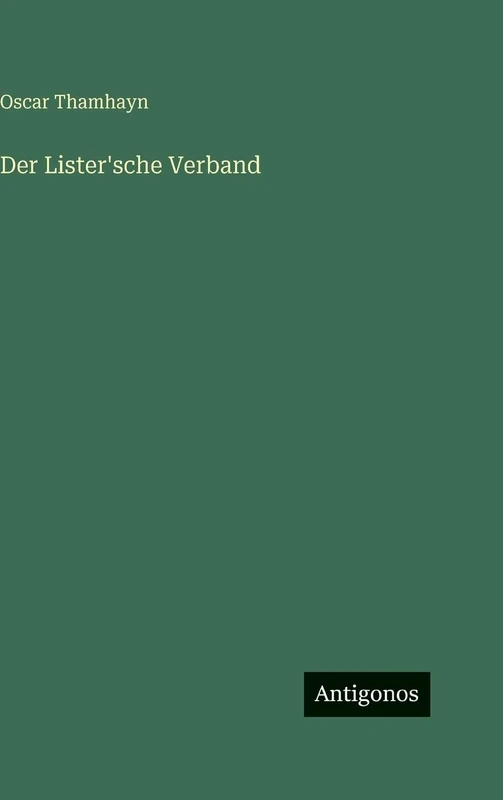 Der Lister'sche Verband - Image 1
