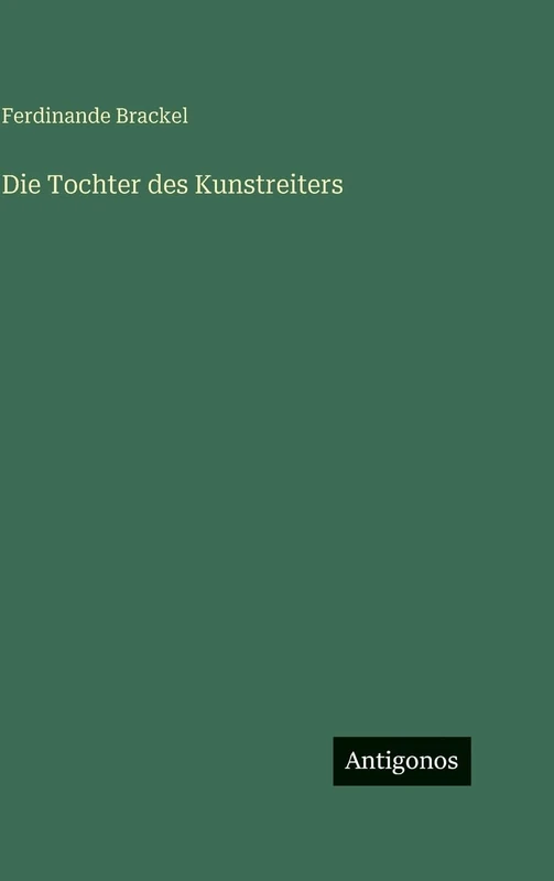 Die Tochter des Kunstreiters
