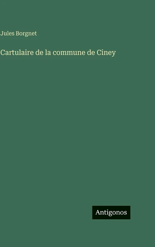 Cartulaire de la commune de Ciney