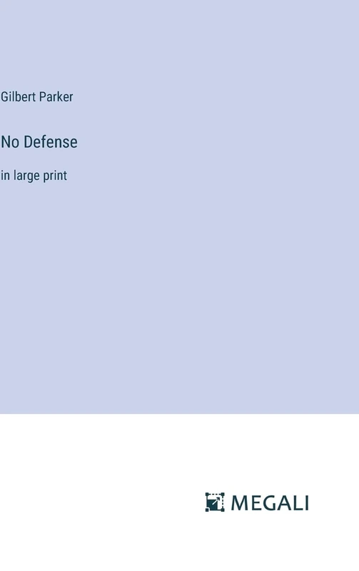 No Defense: in large print