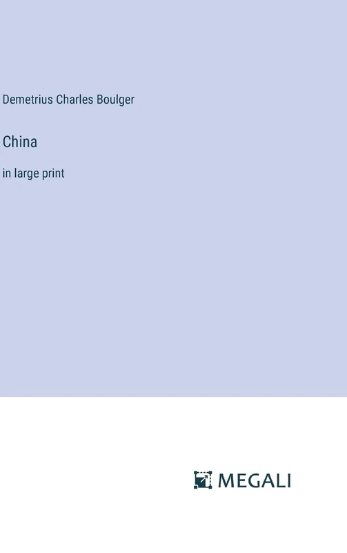 China: in large print