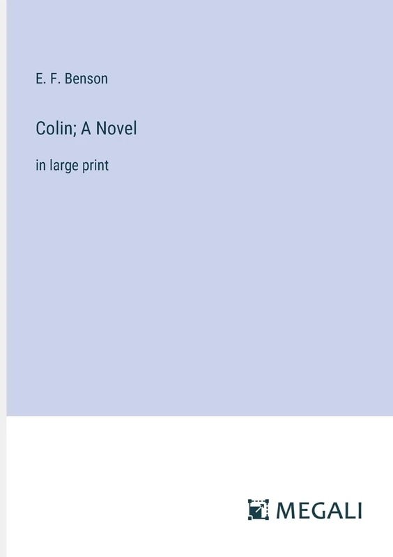 Colin; A Novel: in large print - Image 1