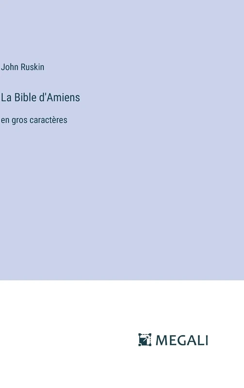 La Bible d'Amiens: en gros caractères - Image 1