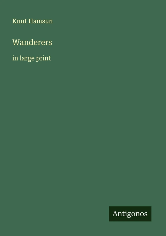 Wanderers: in large print