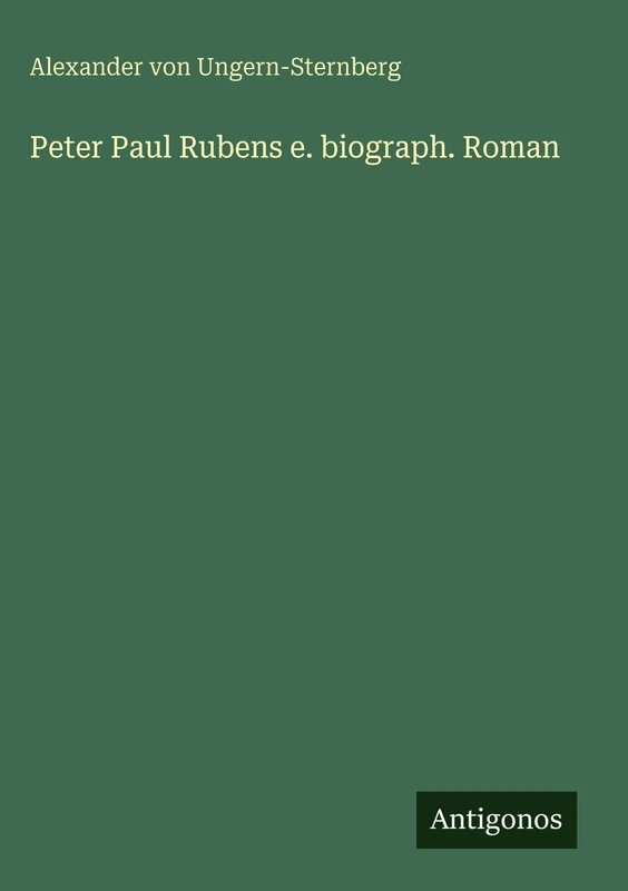 Peter Paul Rubens e. biograph. Roman - Image 1