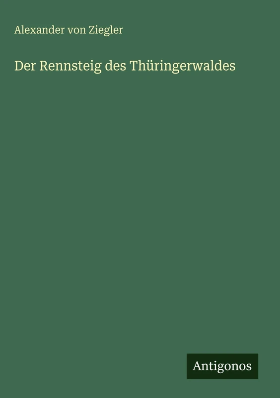 Der Rennsteig des Thüringerwaldes - Image 1