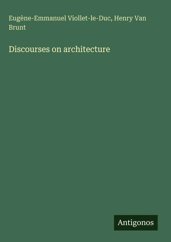 Discourses on architecture - Image 1