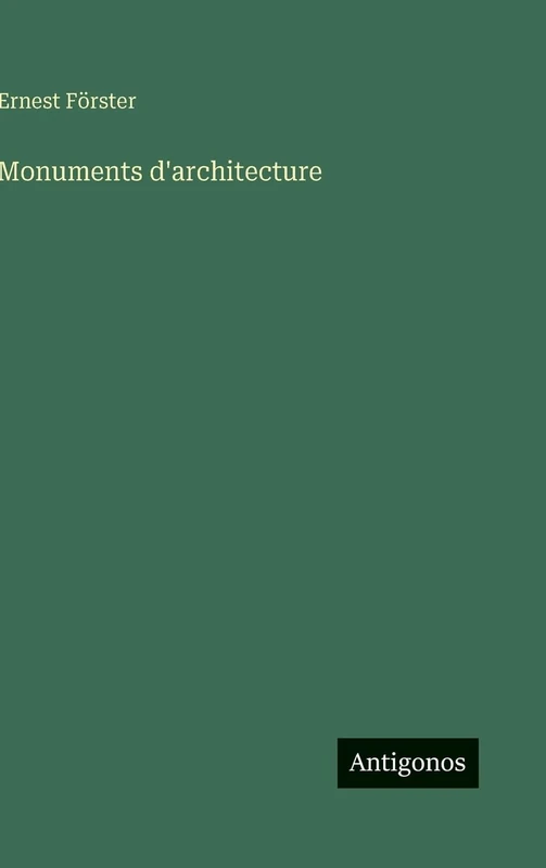 Monuments d'architecture