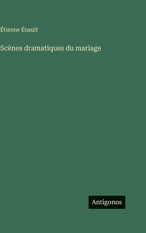 Scènes dramatiques du mariage