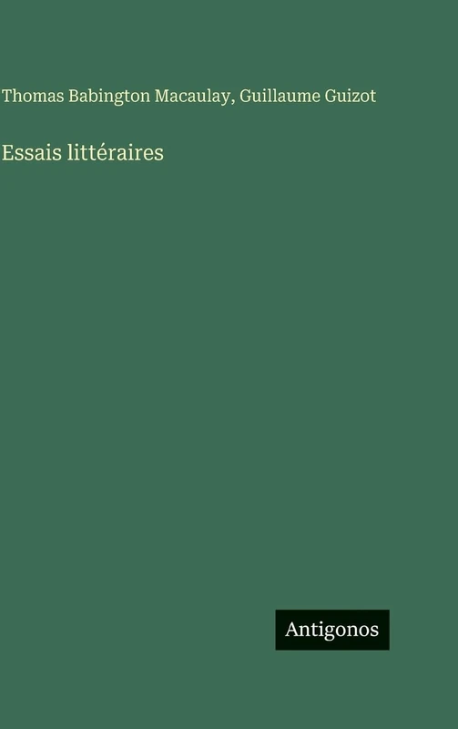 Essais littéraires