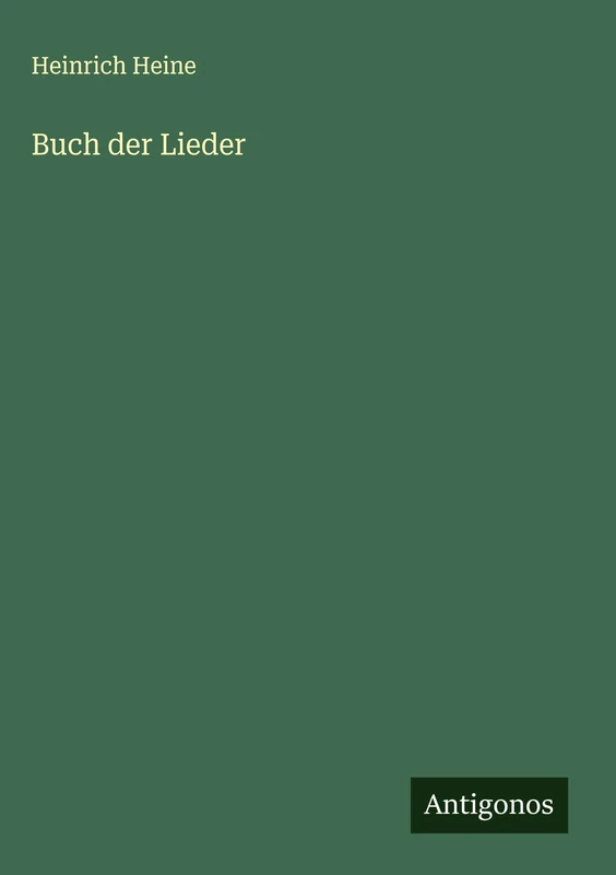 Buch der Lieder
