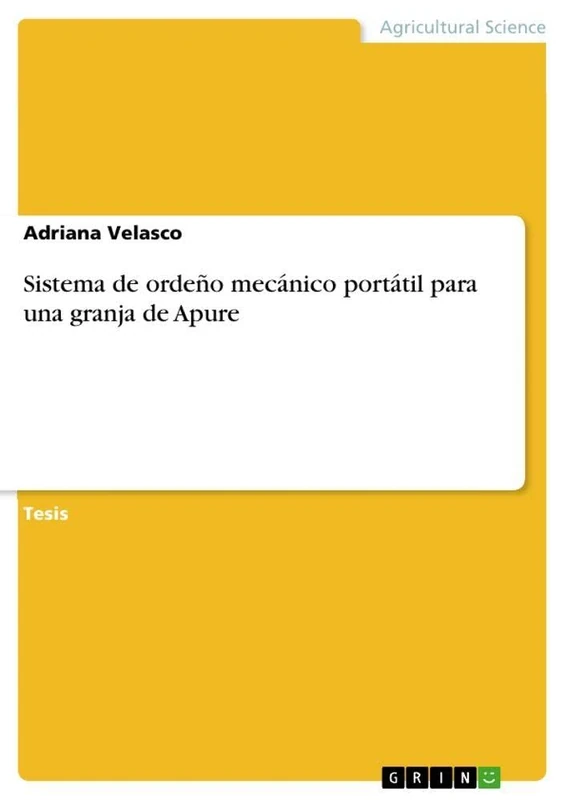 Sistema de ordeño mecánico portátil para una granja de Apure