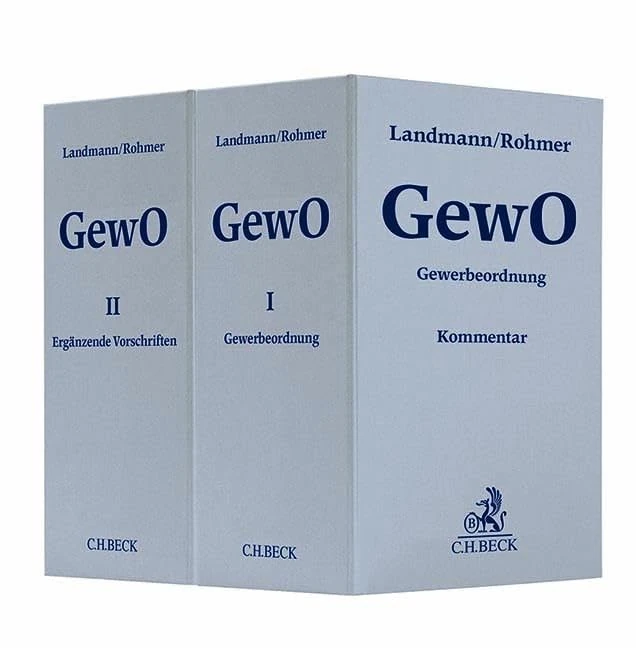 Gewerbeordnung und ergänzende Vorschriften. Inkl. 94. EL.: Band I: Gewerbeordnung - Kommentar. Band II: Ergänzende Vorschriften - Grundwerk zur Fortsetzung (min. 3 Ergänzungslieferungen) - Image 1