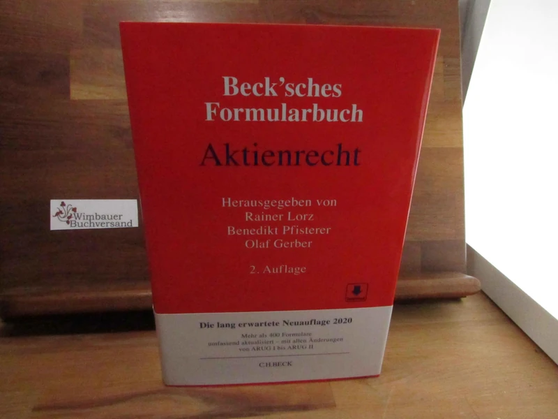 Beck'sches Formularbuch Aktienrecht