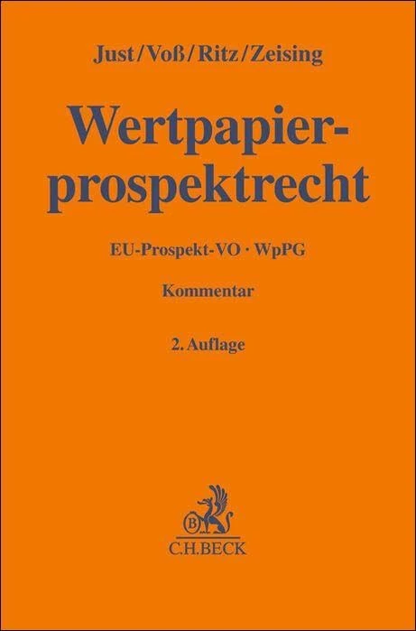 Wertpapierprospektrecht: EU-Prospekt-VO und WpPG