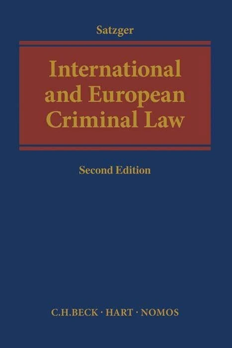 International and European Criminal Law