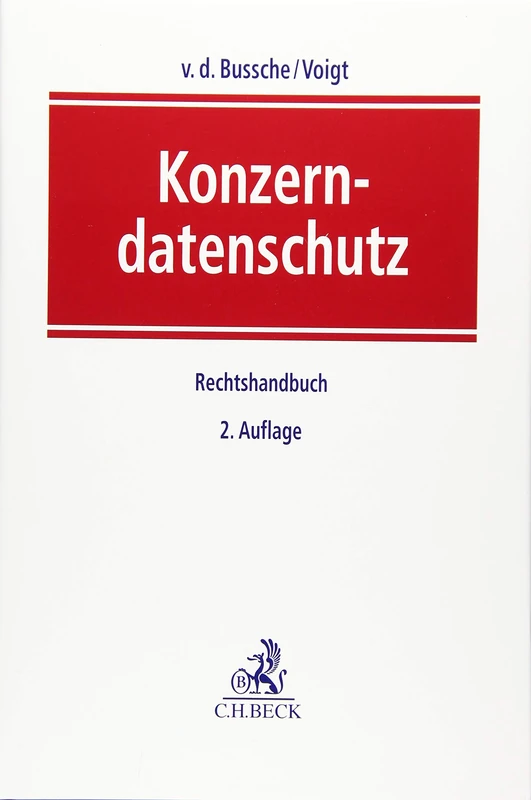 Konzerndatenschutz: Rechtshandbuch