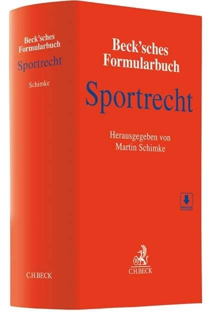 Beck'sches Formularbuch Sportrecht - Beck C. H. Book