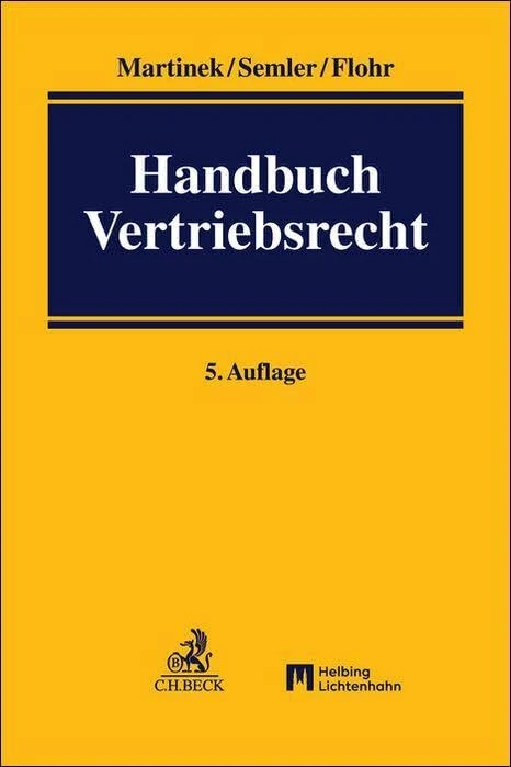 Handbuch Vertriebsrecht: National - international