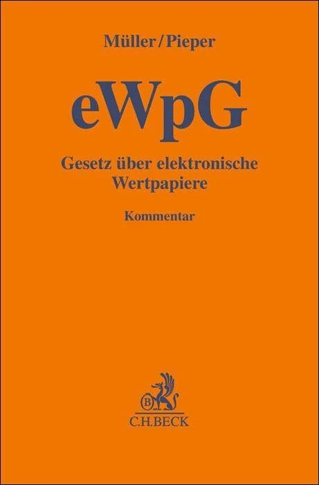 Gesetz über elektronische Wertpapiere (eWpG)