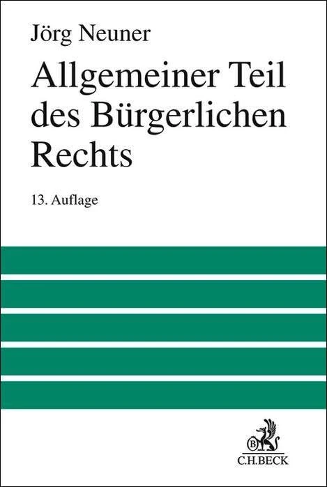 Allgemeiner Teil des Bürgerlichen Rechts