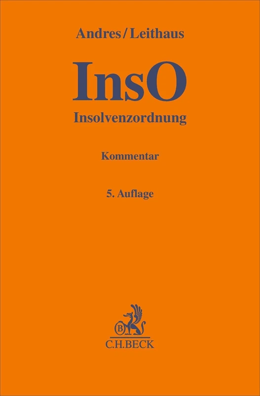 Insolvenzordnung (InsO): Kommentar