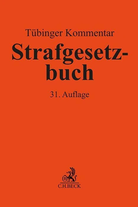 Tübinger Kommentar Strafgesetzbuch. StGB - Image 1