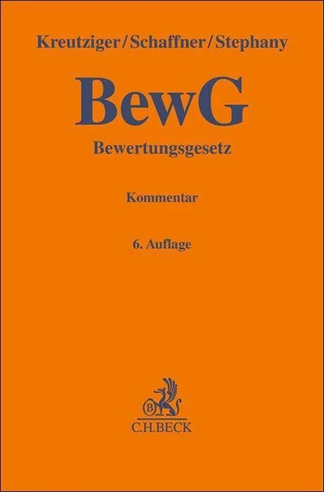 Bewertungsgesetz. BewG: Kommentar