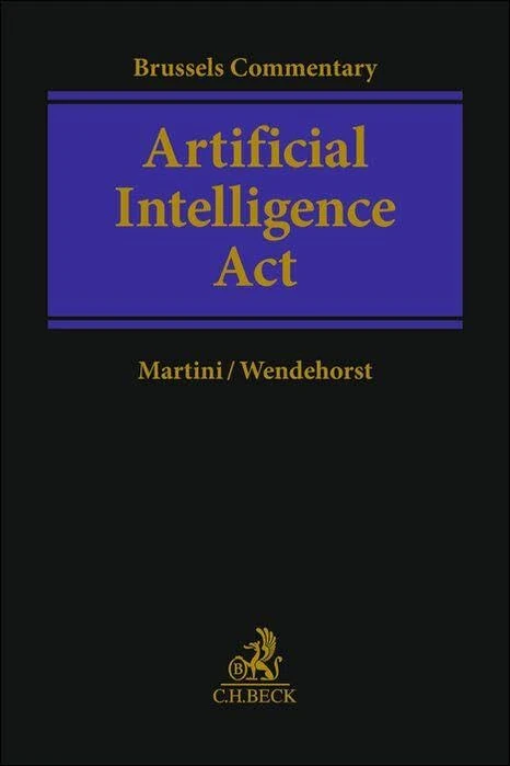 Artificial Intelligence Act. AI Act: Brussels Commentary - Image 1