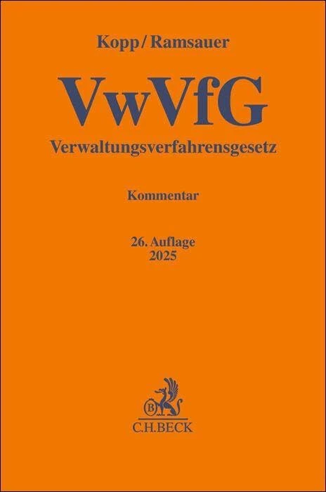 Verwaltungsverfahrensgesetz. VwVfG: Kommentar - Image 1