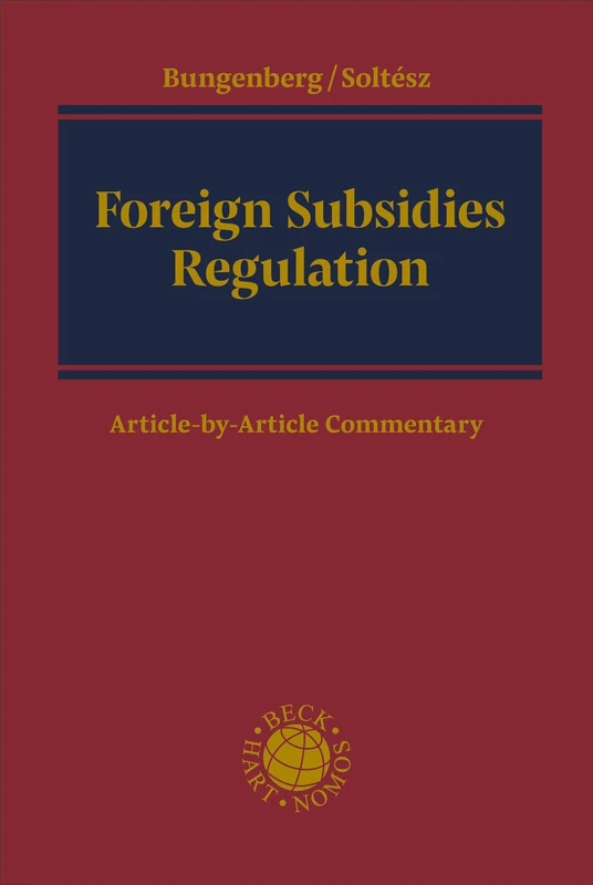 Foreign Subsidies Regulation: Article-by-Article Commentary