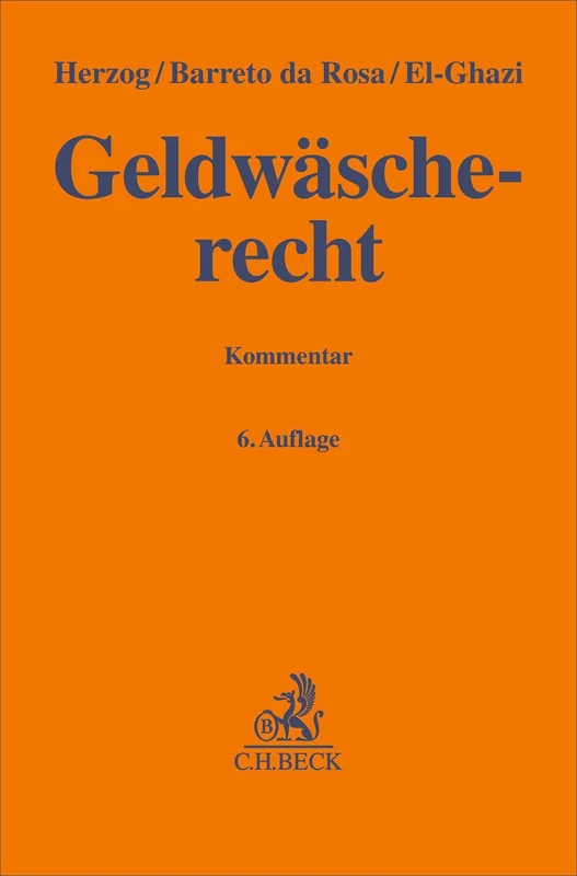 Geldwäscherecht: Kommentar