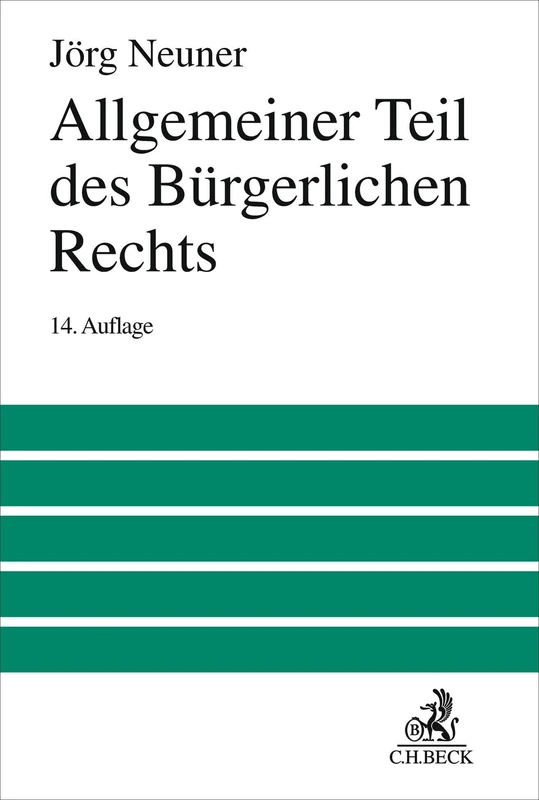Allgemeiner Teil des Bürgerlichen Rechts - Image 1