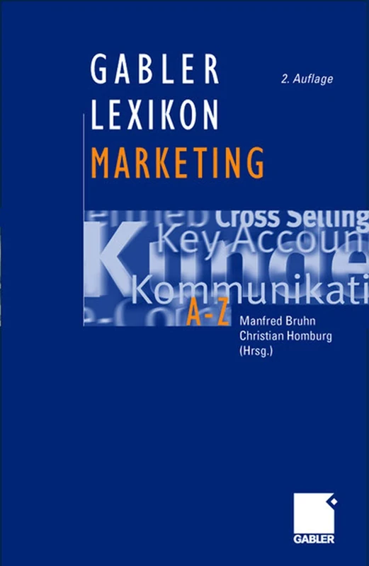 Gabler Lexikon Marketing - Gabler Verlag Business Reference