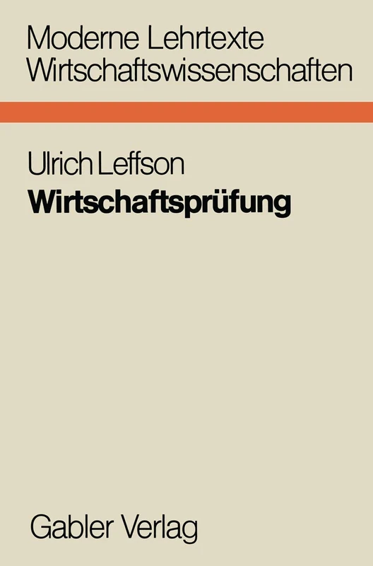Wirtschaftsprüfung: 17 (Moderne Lehrtexte: Wirtschaftswissenschaften, 17)