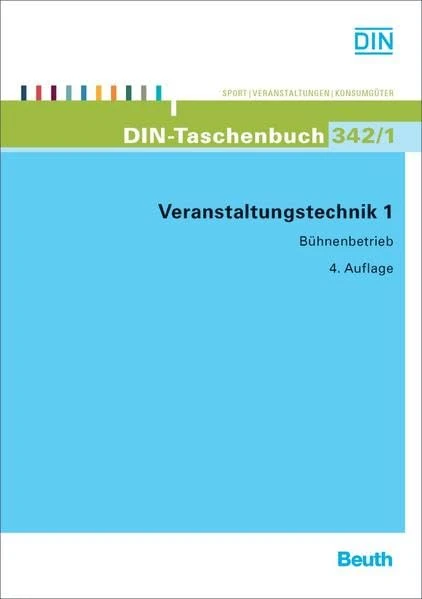 Veranstaltungstechnik 1: Bühnenbetrieb - Image 1
