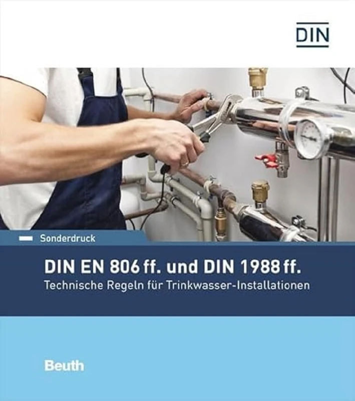 DIN EN 806 ff. und DIN 1988 ff.: Technische Regeln für Trinkwasser-Installationen Sonderdruck - Image 1